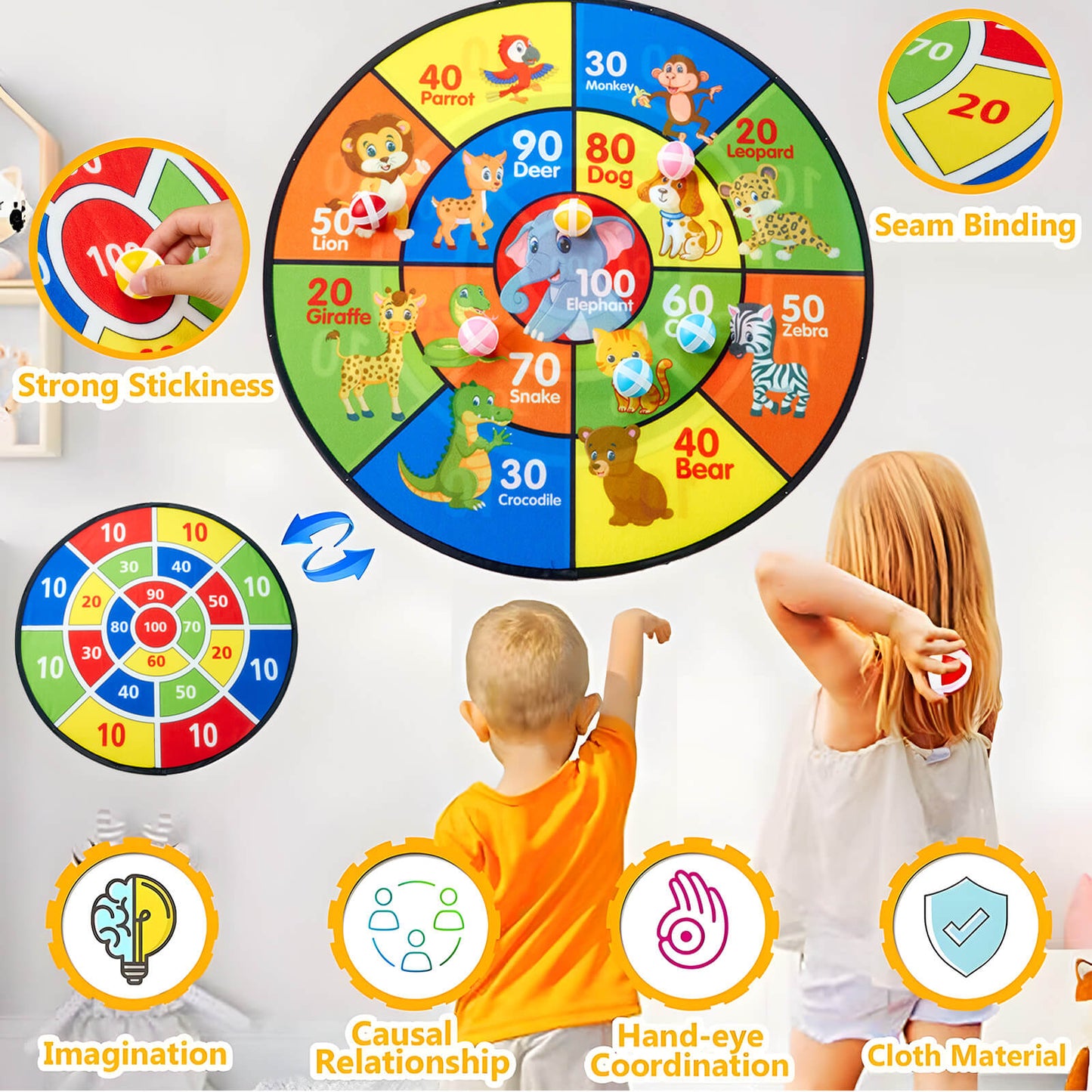 26" Dart Board Toy