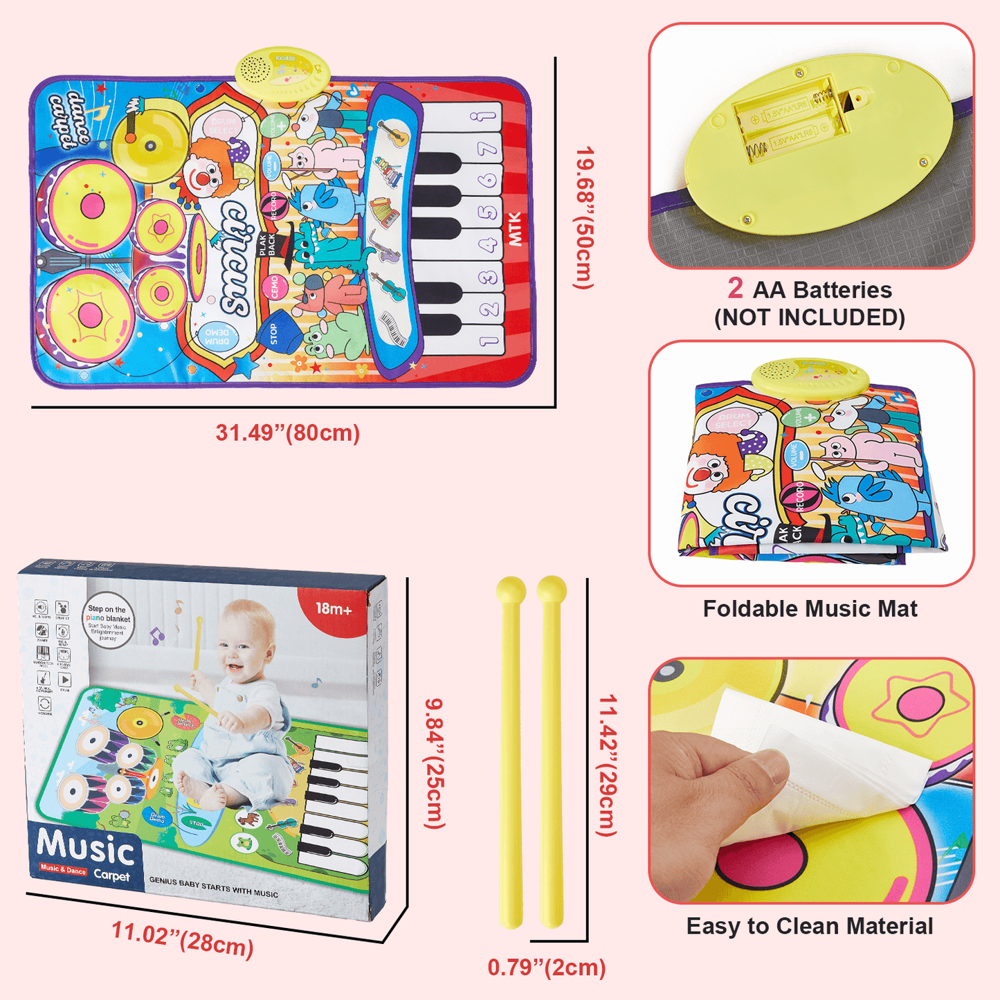 Musical Mat Toy