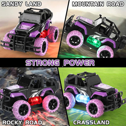 Purple Remote Control Car