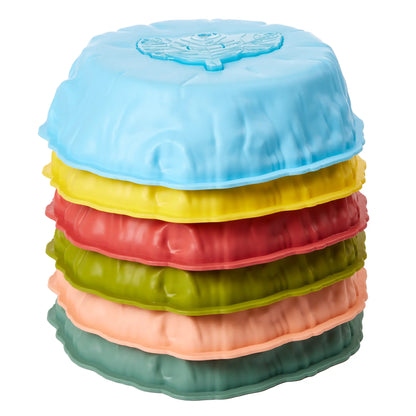 6 Pack Musical Light Up Stepping Stones