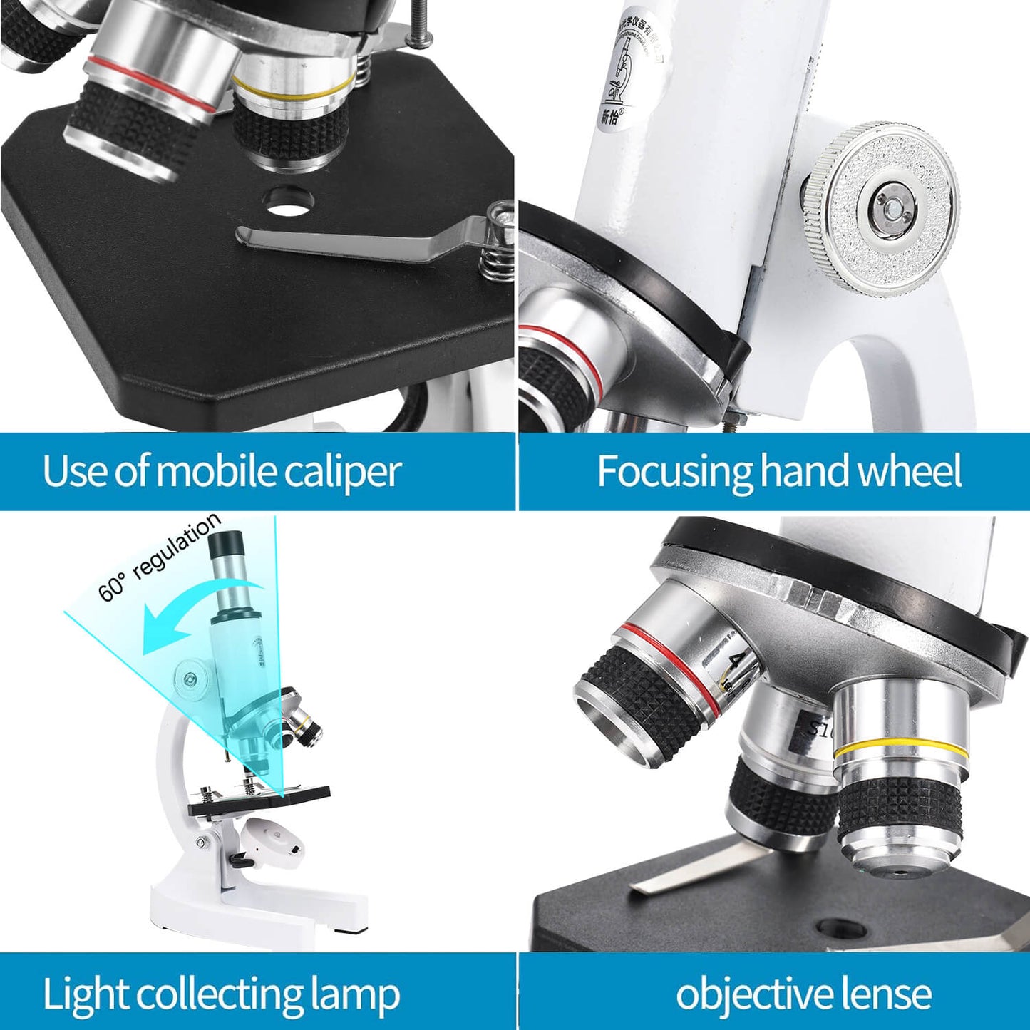 Microscope for Kids 400X-24000X