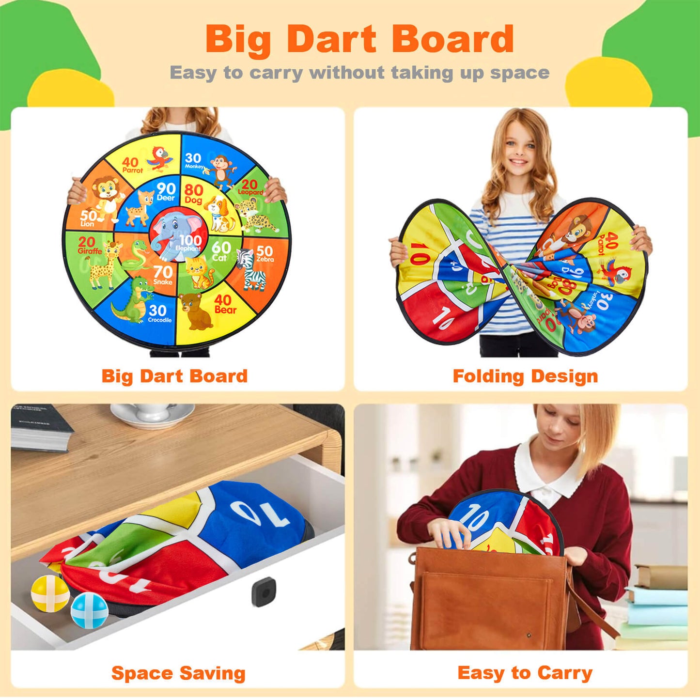 26" Dart Board Toy