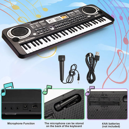 61 Keys Baby Piano Toy