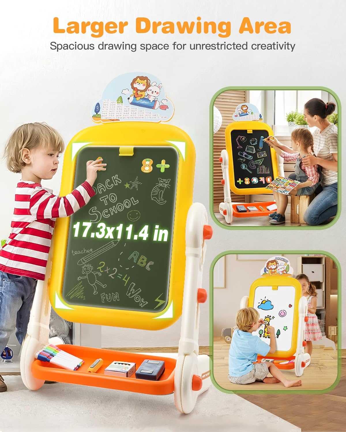 4 in 1 Kids Art Easel