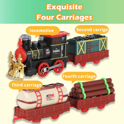Electric Train Set for Kids