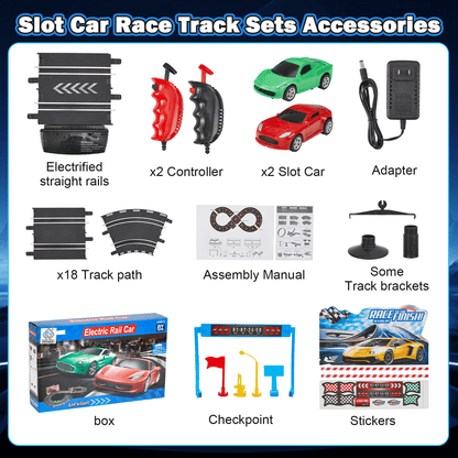 20ft Slot Car Race Track