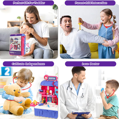 38Pcs Toy Doctor Kit for Kids
