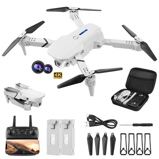 Gleamkid Drone with Dual 4K HD Cameras