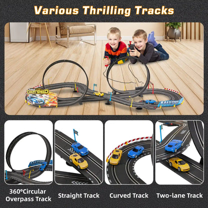 20.3ft Electric Race Car Track Set