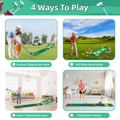 2 in 1 Golf Toy Set for Kids