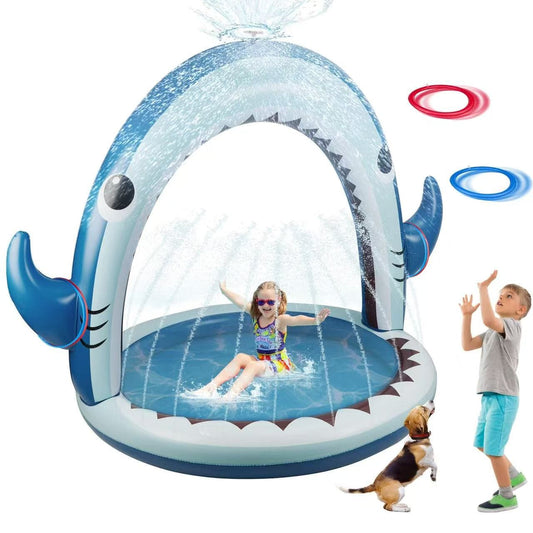 Giant Shark Sprinkler for Kids