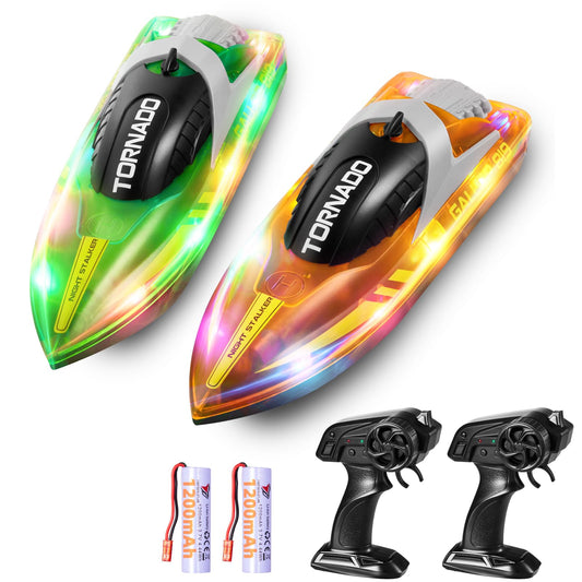 gleamkid high speed rc boat 2 pcs
