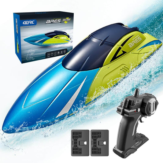 Blue RC Boat