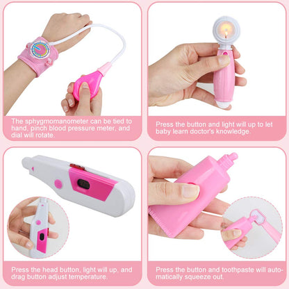 46PCS Pretend Medical Toy Set